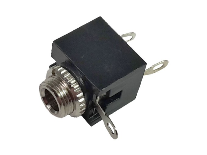 Samice panelová zásuvka JACK 3,5mm stereo s letováním