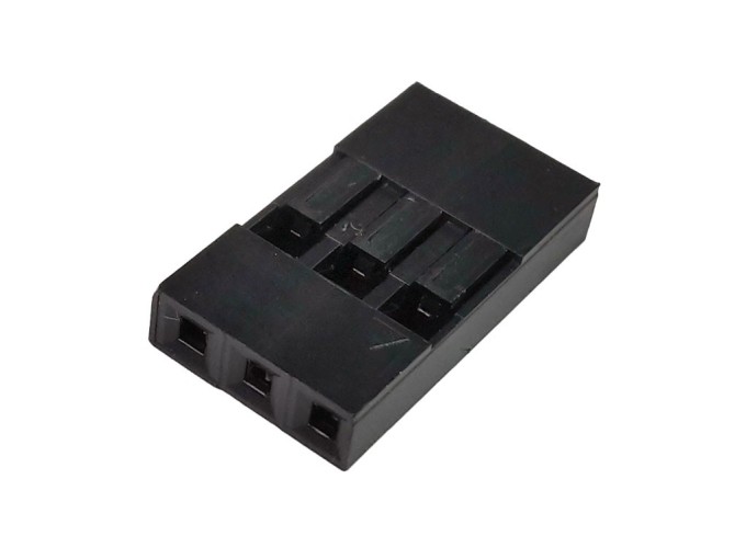 Zásuvkový konektor BLS 03 s 3 piny pro kabel 2,54 mm