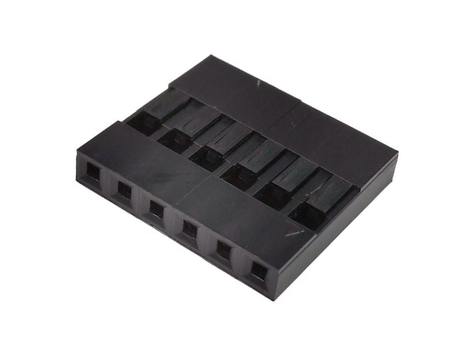 Zásuvkový konektor BLS 06 s 6 piny na kabel Dupont NSR