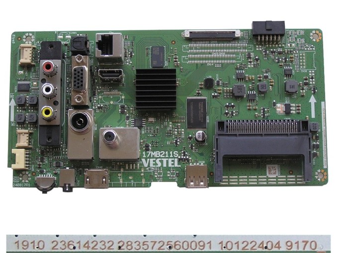 Základní deska LCD modulu 17MB211S / Main board 23614232 pro TV ORAVA LT-1095