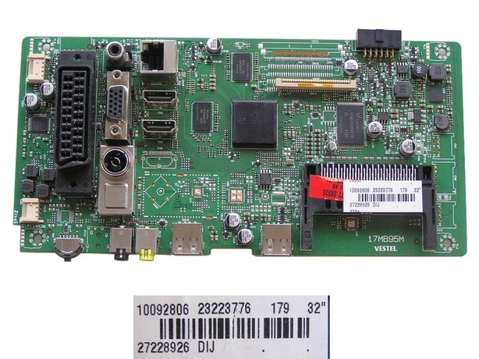 Základní deska LCD modulu 17MB95M pro TV GOGEN TVH32P452T