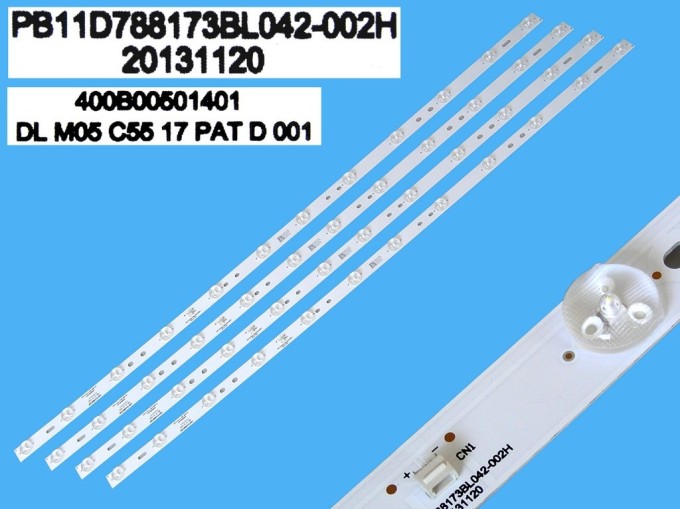 Sada LED podsvitu 788mm pro LCD TV 40" s 4 díly