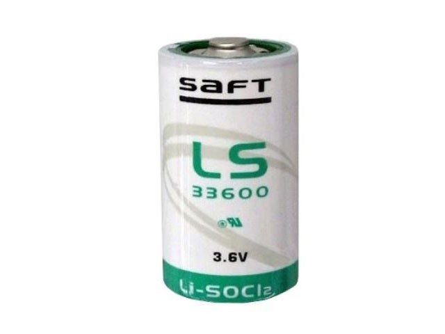 Lithiová baterie SAFT LS33600 3,6V 17000mAh