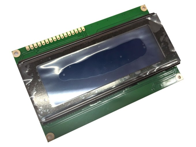 Alfanumerický LCD displej 20x4 znaků, STN Negative, RC2004A-BIW-CSX