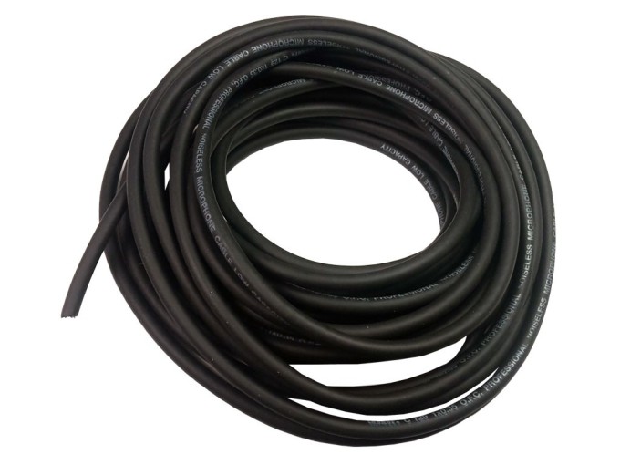 Mikrofonní kulatý stíněný kabel 1 x 0,35 mm² na metráž