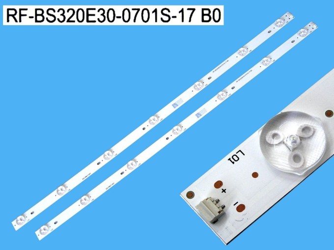 LED podsvit 590mm sada 2 pásky RF-BS320E30-0701S-17 B0 pro LCD TV
