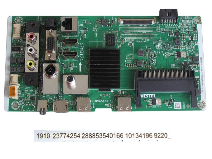 Základní deska LCD modulu 17MB171 / Main board 23774254 pro JVC LT-32VAF3035