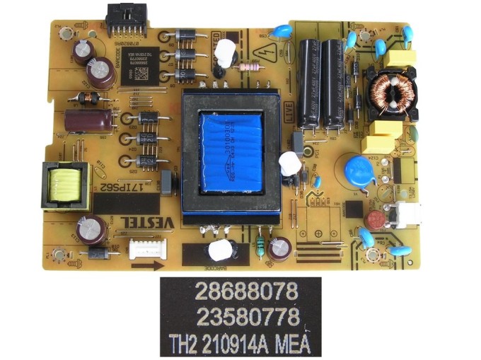 Napájecí zdrojová deska 17IPS62 pro LCD TV Vestel 23580778