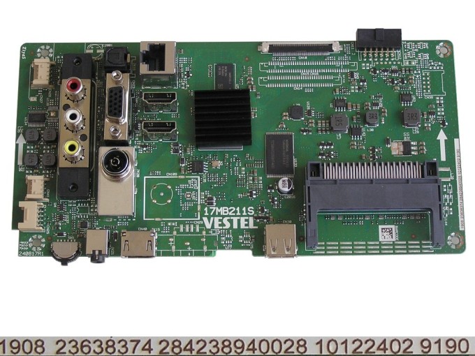 Základní deska LCD modulu 17MB211S / Main board 23638374 pro TV ORAVA LT-1099