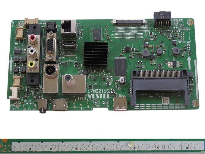 Základní deska LCD modulu 17MB211S pro TV GOGEN TVF43R552STWEB
