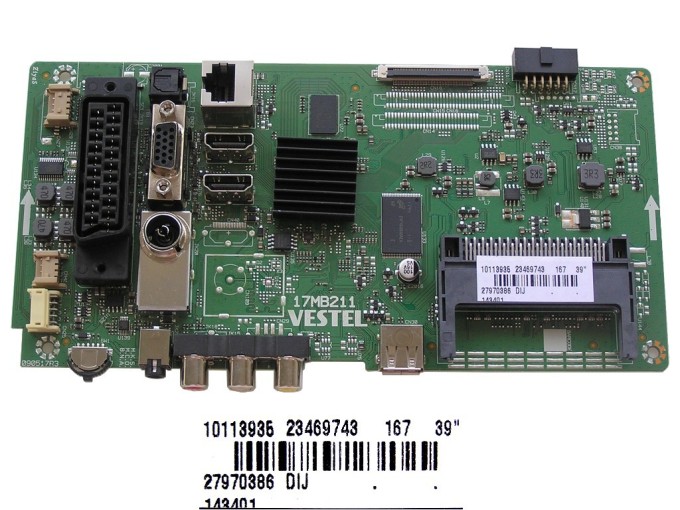 Main board 17MB211 LCD modul pro TV Orava LT 1017 LED A211C