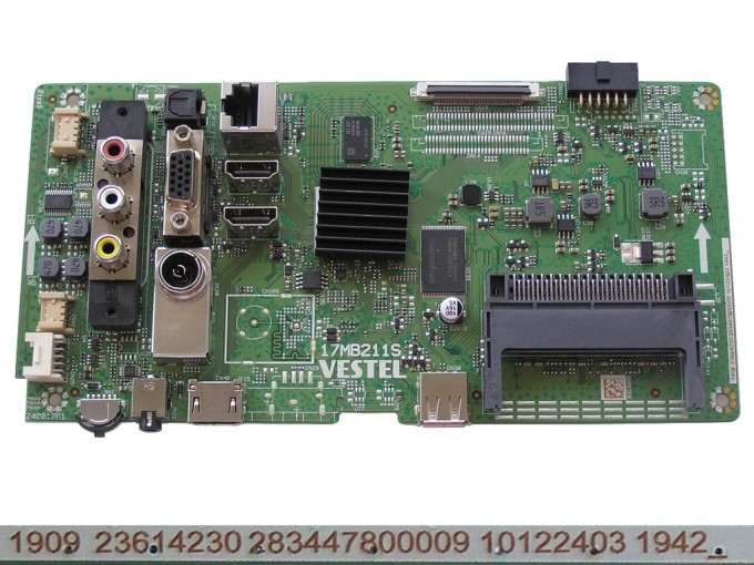 Základní deska LCD modulu 17MB211S / Main board 23614230 pro TV ORAVA LT-1098