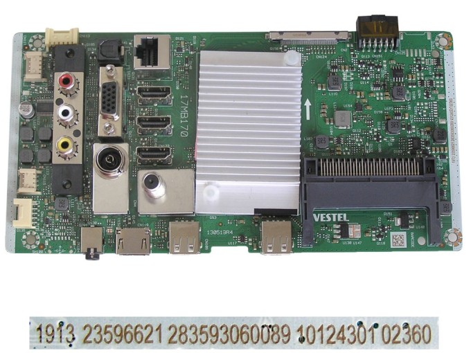 Základní deska LCD modulu 17MB170 pro TV Toshiba 55UA3A63DG