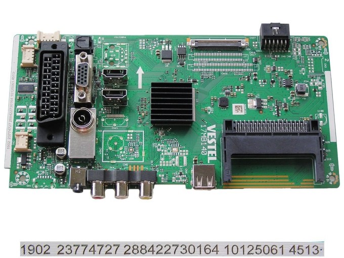 Základní deska LCD modulu 17MB140 / Main board 23774727 pro TV Hyundai FLP32T343