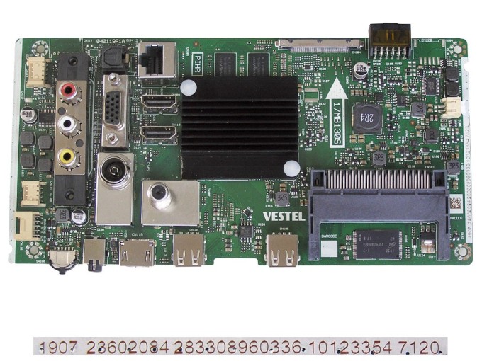 Základní deska LCD modulu 17MB130S pro TV JVC LT-50VU63L