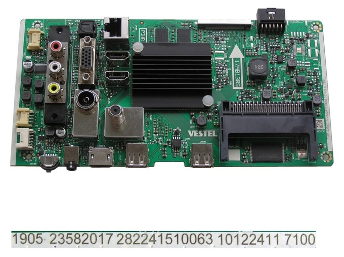 Základní deska LCD modulu 17MB130S pro TV ORAVA LT-1397