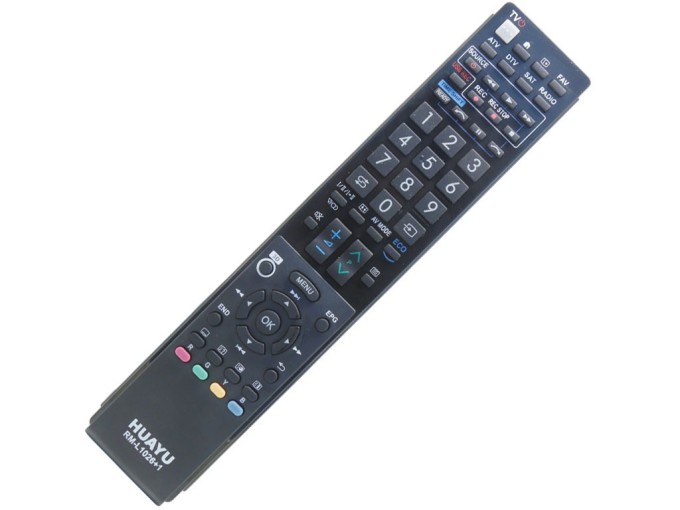 Univerzální dálkový ovladač HUAYU pro televize Sharp RM-L1026+2