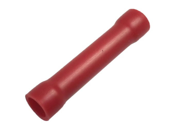 Paralelní kabelová spojka pro vodiče 0,5-1,5 mm², červená izolace