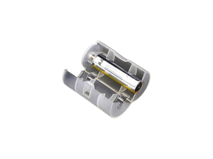 Adaptér pro baterii AA na velikost D (R20, UM-1)