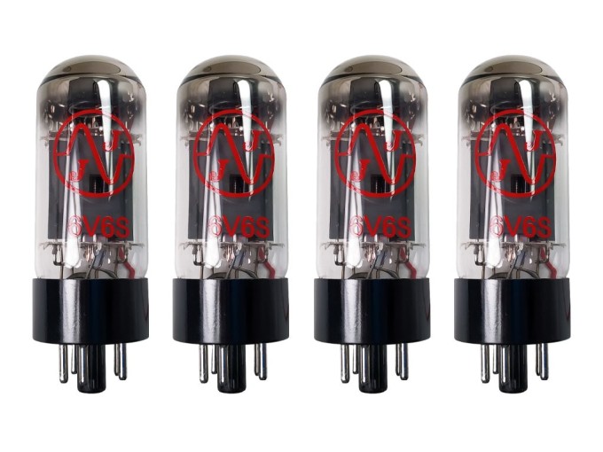 Párovaná čtveřice výkonových elektronek 6V6S MQ JJ Electronic