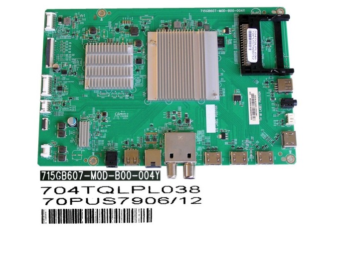 Základní deska LCD LED modulu Philips XLCB02B00800SX / 715GB607-M0D-B00-004Y