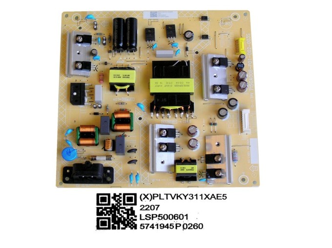 Napájecí zdrojová deska LCD Philips PLTVKY311XAE5 / 715GA008-P01-002-003S