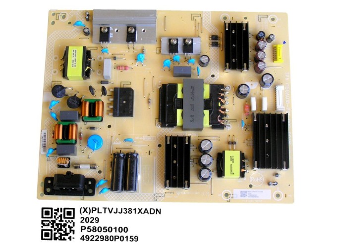 Napájecí zdrojová deska LCD modulu Philips PLTVJJ381XADN 715GA018-P01-006-003S