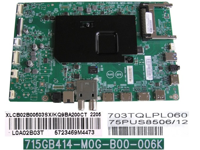 Základní deska LCD LED modulu pro Philips TV 715GB414