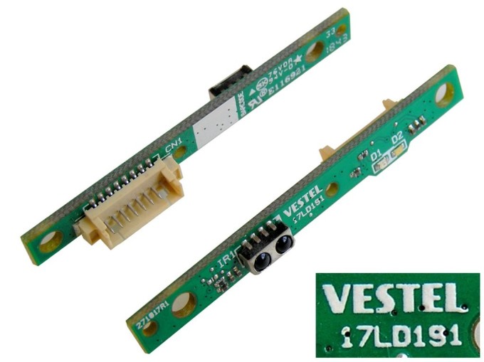 LCD LED modul s IR přijímačem a LED diodami 17LD191 / MD Assy 23386291