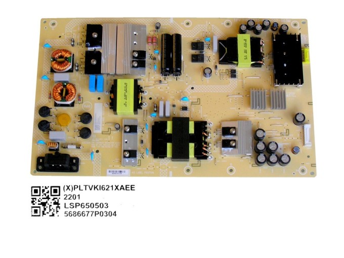 Napájecí zdrojová deska LCD modulu Philips PLTVKI621XAEE 715GA025-P01-007-003M