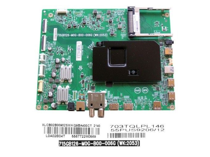 Základní deska LCD LED modulu Philips XLCB02B00902SX Main board 715GB126-M0G-B00-006G
