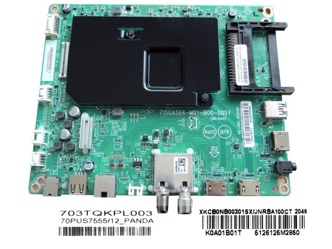Základní deska LCD LED modulu XKCB0NB00301SX/JNRBA100CT pro Philips TV