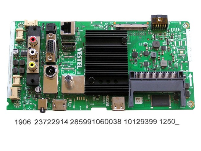 Základní deska LCD modulu 17MB230 / Main board 23722914 pro JVC LT-58VU3005