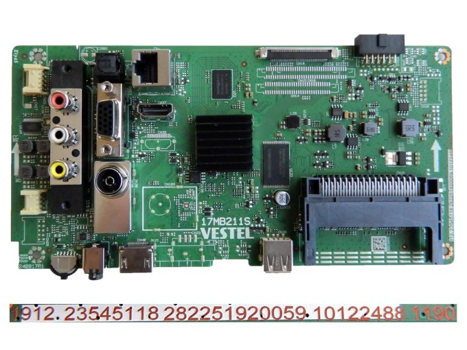 Základní deska LCD modulu 17MB211S pro Orava LT-843 LED A211SA