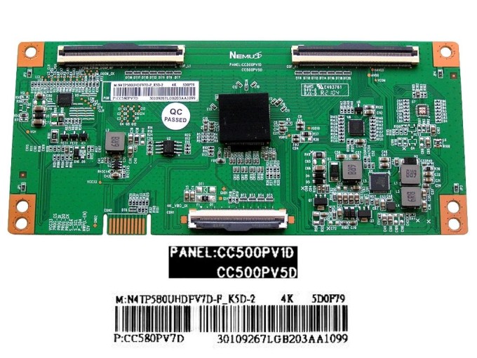 T-CON LCD modul N4TP580UHDPV7F_K5D-2 pro Vestel TV 58"