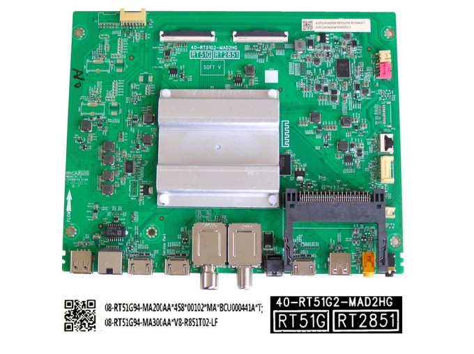 Základní deska LCD LED modulu TCL 08-RT51G94-MA200AA / 40-RT51G2-MAD2HG