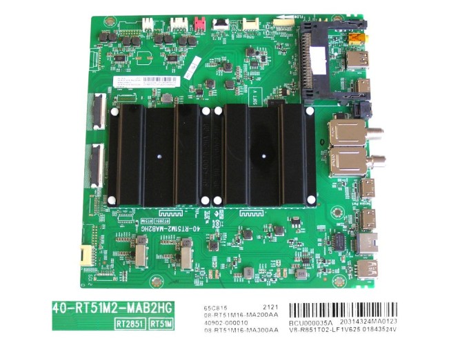 Základní deska LCD LED modulu TCL 08-RT51M16-MA200AA / 40-RT51M2-MAB2HG