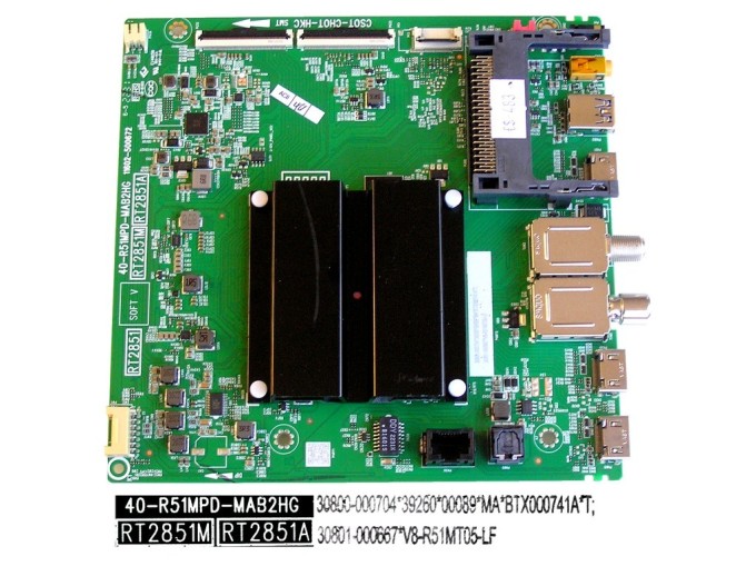 Základní deska LCD LED modulu pro TCL 58P635 TV 30800-000704