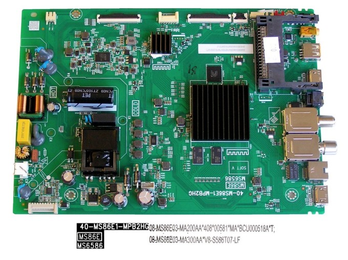 Základní deska LCD LED modulu Thomson 08-MS86E03-MA200AA / 40-MS86E1-MPB2HG