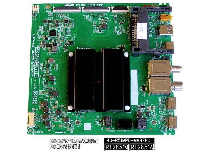 Základní deska LCD LED modulu TCL 30800-000687 / 40-R51MPD-MAB2HG