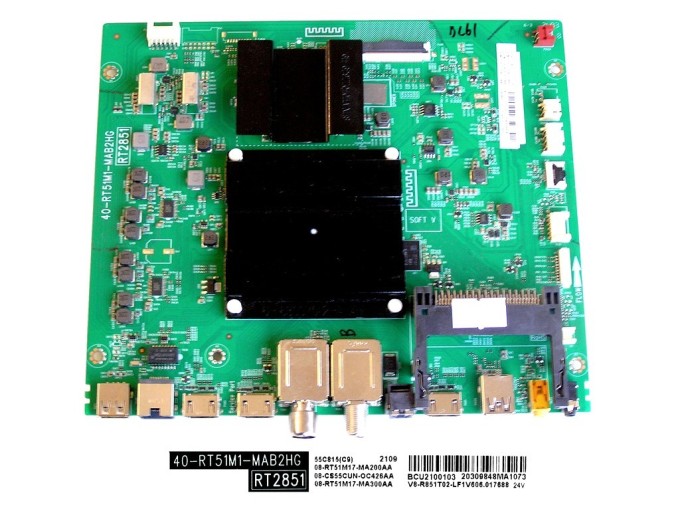 Základní deska LCD LED modulu TCL 08-RT51M17-MA200AA / 40-RT51M1-MAB2HG