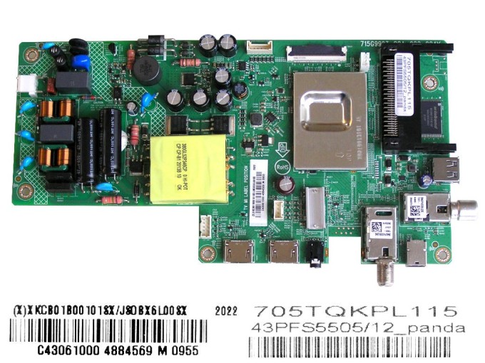 Základní deska LCD LED modulu XKCB01B00101SX / Main board 715G9993-C0A-002-004Y