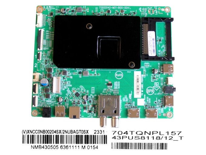 Základní deska LCD LED modulu XNCC0NB00204SX/2NUBAGT0SX pro TV Philips