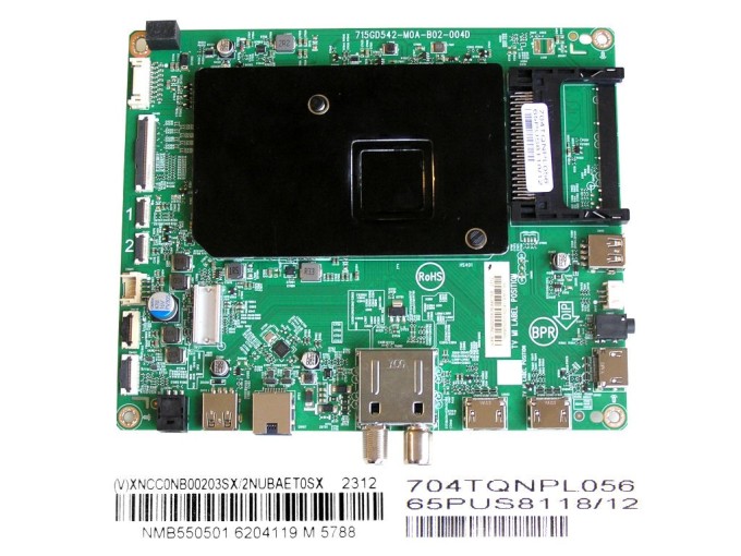 Základní deska LCD LED modulu Philips XNCC0NB00203SX / 715GD542-M0A-B02-004D