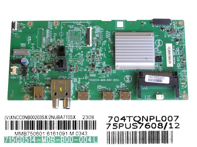 Základní deska LCD LED modulu pro Philips 75PUS7608/12