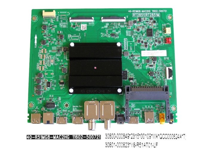 Základní deska LCD LED modulu TCL 30800-000849 / Main board 40-R51MG8-MAC2HG