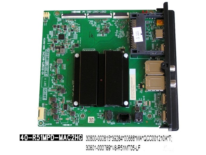 Základní deska LCD LED modulu TCL 30800-000815 / Main board 40-R51MPD-MAC2HG