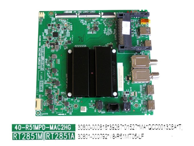 Základní deska LCD LED modulu TCL 30800-000818 / 30801-000792 / 40-R51MPD-MAC2HG