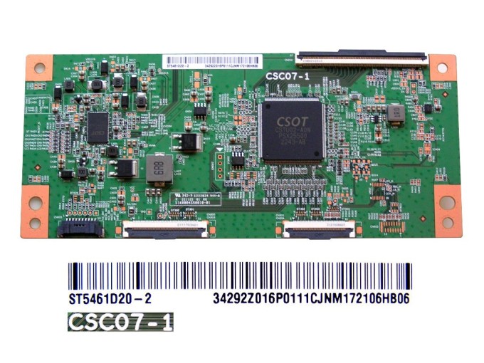 T-CON board CSC07-1 / ST5461D20-2 pro LCD TV