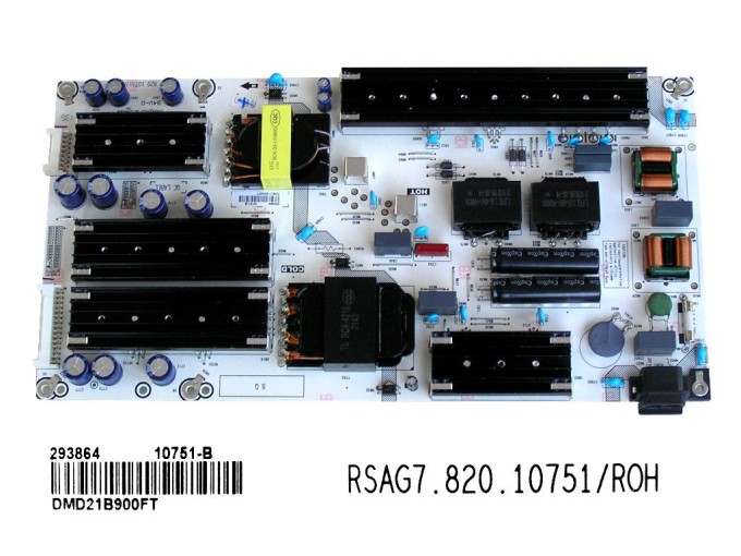 Napájecí zdrojová deska LCD modulu Hisense 55U86GQ RSAG7.820.10751